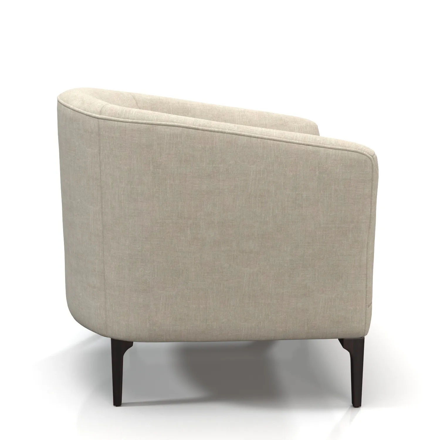 Alder And Tweed Collins Occasional Chair PBR 3D Model_03